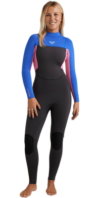 2026 Roxy Womens Prologue + 3/2mm Back Zip Wetsuit 26BW213514 - Cobalt