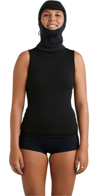 2025 Roxy Womens Swell Natural 2mm Colete Com Capuz 26BW293501 - Black
