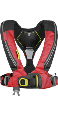 2026 Spinlock Colete De Convés 6D 170N Com Sistema HRS Equipado DW-LJH6D-AMR-HRS - Red