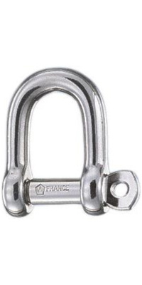 2026 Wichard Self-locking D Shackle WR1201 - Silver