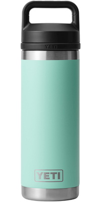 Garrafa YETI Rambler 2026 De 18 Oz Com Tampa De Proteção 70000003462 - Seafoam