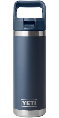 Garrafa De Canudo YETI Rambler 2026 De 18 Oz, Cor 70000003481 - Navy