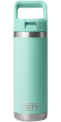 Garrafa De Canudo Colorida YETI Rambler 2026 De 18 Oz 70000003482 - Seafoam Do Mar