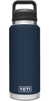 2026 YETI Rambler Garrafa De 36 Oz Com Tampa Chug 70000003354 - Navy
