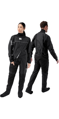 2026 Zhik Unisexo Front Zip Performance Fato Seco DST-0270-U-BLK - Black