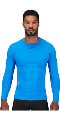 2026 Zhik Camisola De Manga Comprida Eco Spandex LT Para Homem DTP-0163-M-CYA - Cyan