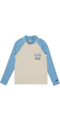 2026 Camisola De Lycra De Manga Comprida Junior Waves Da Billabong EBTWR03008 - Chino
