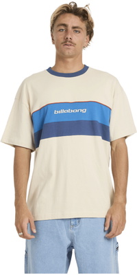 2026 Simulador Masculino Billabong Top De Malha Crew 24A011601 - Oatmeal