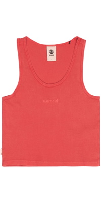 2026 Element Womens Lowcase Crop Tank Top ELJKT00116 - Cardinal