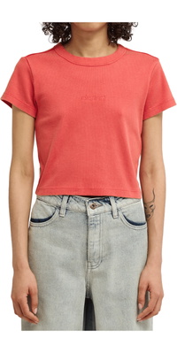 2026 Element Mulher Camiseta De Corte Baixo Lowcase ELJKT00117 - Cardinal