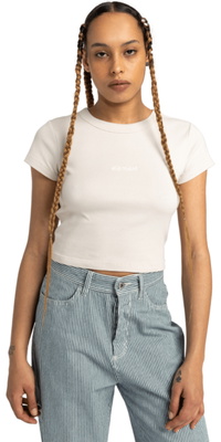 2026 Element Mulher Camiseta De Corte Baixo Lowcase ELJKT00117 - Oat Milk