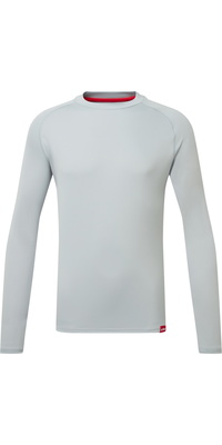 2026 Gill Camiseta De Manga Comprida UV Tec Para Jovens UV011J - Medium Grey