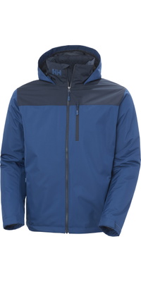 2026 Helly Hansen Homem Crew Hooded Jaqueta De Pile 34526 - Dark Blue