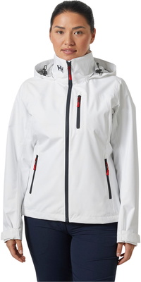 2026 Helly Hansen Casaco De Vela Com Capuz Para Mulher Crew 2.0 34448 - White