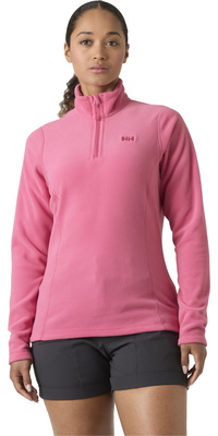 2026 Helly Hansen Feminino Daybreaker 1/2 Zip Fleece 50845 - Cascadia Pink