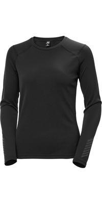 2026 Helly Hansen Mulher Lifa Active Crew 49393 - Black