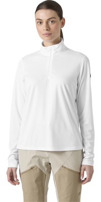 2026 Helly Hansen Feminino Tech 1/2 Zip 49562 - White