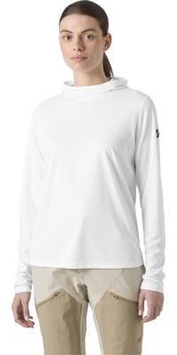 2026 Helly Hansen Casaco Com Capuz Feminino Tech 49572 - White