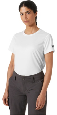2026 Helly Hansen Camiseta Feminina Tech 2.0 49580 - White