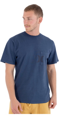 2026 Hurley Camiseta Masculina Kraft Pocket MTSEUKR0001 - Destroyer