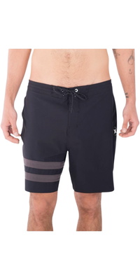 2026 Hurley Calções De Banho Phantom Block Party Renegade 18 Para Homem MBS0010910 - Black