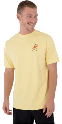 2026 Hurley Camisola De Lycra De Manga Curta Regular Flamengue Para Homem MLEU00007 - Nectarine