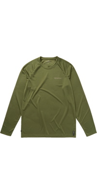 2026 Mystic Masculino Tático Manga Longa Solto Quickdry Top 35001.250220 - Olive Green