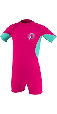 Fato De Banho UV «Junior Basic» Skins 2026 O'Neill 5712G - Melancia / Azul-claro / White