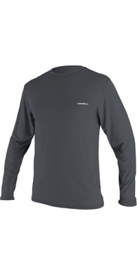 2026 Camisa De Manga Comprida Para Proteção Solar  ONeill  Para Homem, Modelo Básico  Skins , 5719 - Graphite