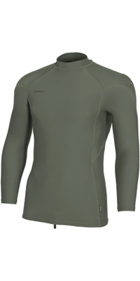 2026 ONeill Mens Hyperfreak Skins Camisola De Lycra De Manga Comprida 5691 - Chimera / Chimera