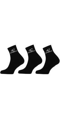 2026 ONeill Sport Meias Curtas 3 Pacote 201053005 - Black