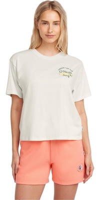 Camiseta Feminina Com Estampa Nas Costas E Corte Largo Da Coleção « ONeill » 2026, Modelo 1850254 - Snow White