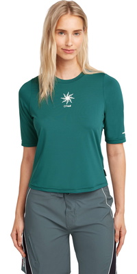 Camiseta Feminina 2026 ONeill Hybrid , Com Proteção UPF E Polygiene, 1850243 - Botanical Heat