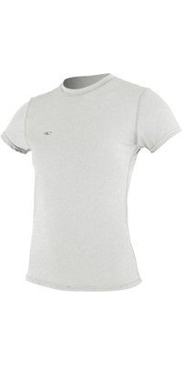 2026 ONeill Womens Trvlr Hybrid Short Sleeve Sun Shirt 4675 - Overcast