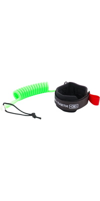 2026 Leash De Bodyboard Com Cordão Em Espiral Para O Pulso, Modelo Basic, Da Ocean And Earth , SBBA03-LIM - Lime