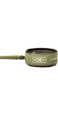 2026 Ocean And Earth Leash Para Prancha De Surf Slim Line One-Xt Light Weight Comp De 6 Pés LSC60XT-OLI - Olive
