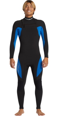 2026 Quiksilver Mens Mercury 3/2mm Chest Zip Wetsuit AQYW103117 - Olympian Blue