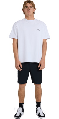 2026 Quiksilver Calções De Banho Masculinos Taxer Amphibian 18 EQYHY03883 - Black