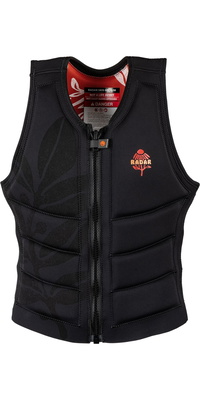 2026 Colete Lyric Impact Para Mulher Da Radar , Modelo R26V-IMP-LY.1 - Black / Castanho-sienna