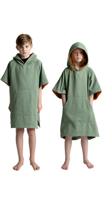 2026 Red Paddle Co Roupão De Banho Infantil Quickdry Em Microfibra 002-009-006-J - Sage Green