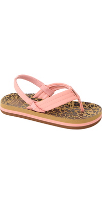 Chinelos Little Ahi  Reef  2026 CJ9171 - Leopard / Canyon Sunset
