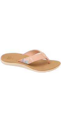 Sandálias Femininas Santa Ana 2026 Reef CJ8828 - Peach / Tan