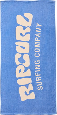 2026 Toalha Com Padrão Gráfico Rip Curl 01OWTO - Blue / Natural