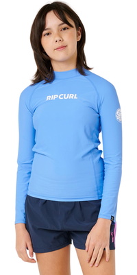 2026 Camisola De Lycra De Manga Comprida Para Surf  Rip Curl  Junior Classic 14DGRV - Cornflower Blue