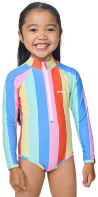 2026 Fato De Surf Infantil Rip Curl Rainbow Stripe 13UJRV - Multico