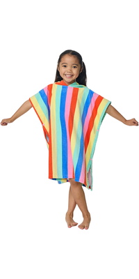 2026 Rip Curl Manta Com Capuz Em Algodão Misto Para Crianças Poncho Towel 00AJTO - Multico