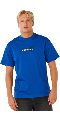 2026 Camiseta Masculina «Inner Visions Blast Over» Da Rip Curl , 0XNMTE - Electric Cobalt