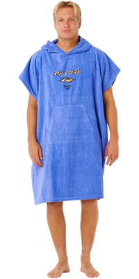 2026 Rip Curl Toalha Com Capuz E Logótipo Para Homem Poncho 00GMTO - Blue Haze