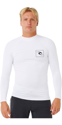 2026 Rip Curl Colete Masculino Streamline UPF De Manga Comprida Em Lycra 171MRV - White