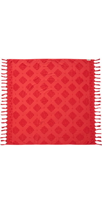 2026 Rip Curl Mixed Jacquard Jumbo Towel 01HWTO - Red